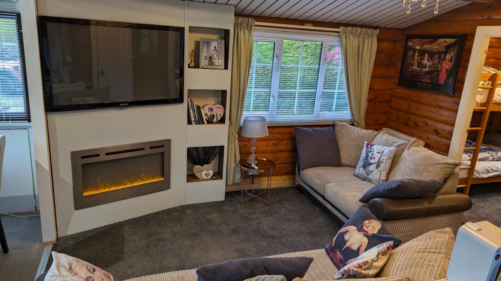 Snowdonia Log Cabin 2 Villa Trawsfynydd Bagian luar foto