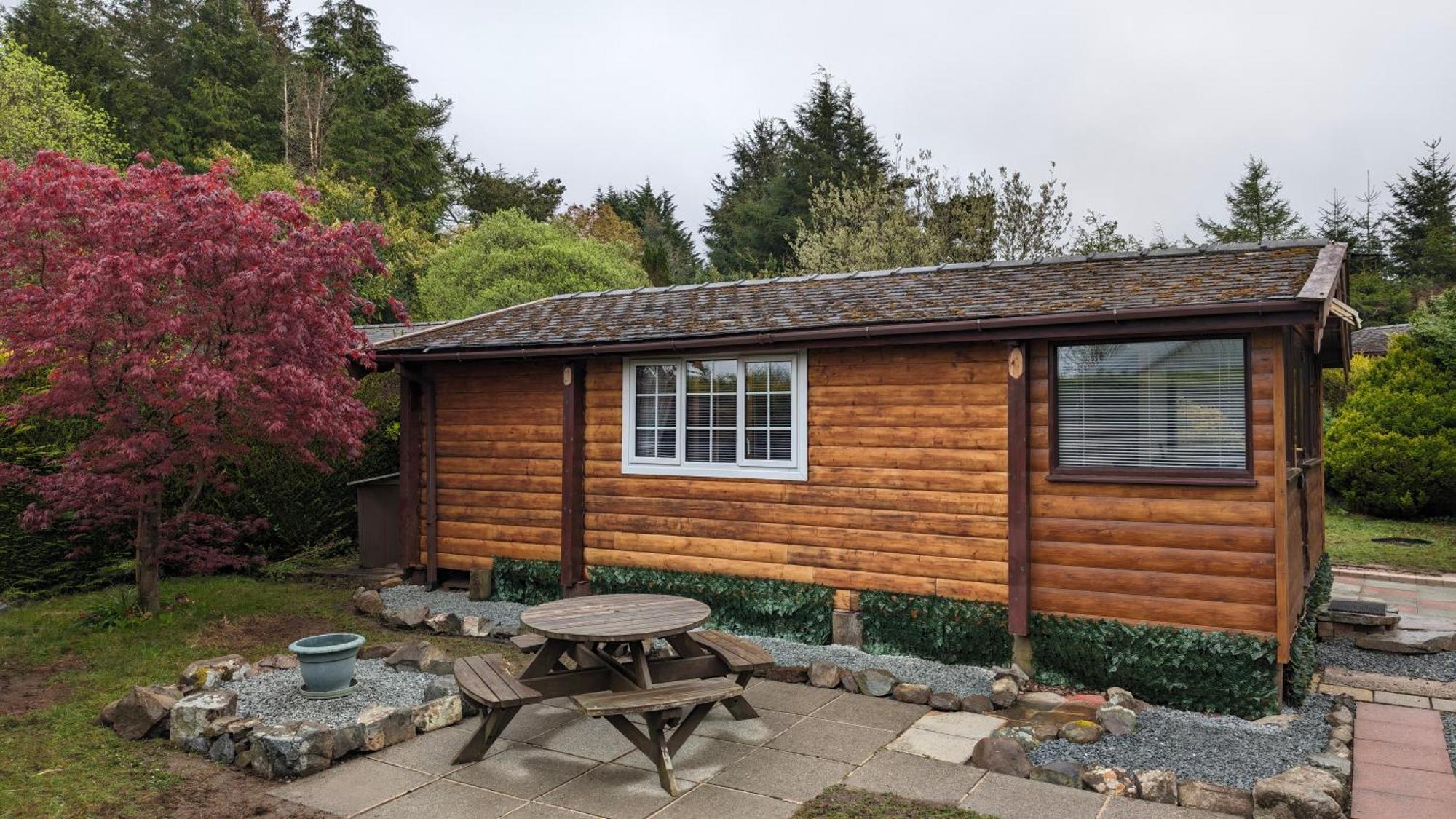 Snowdonia Log Cabin 2 Villa Trawsfynydd Bagian luar foto